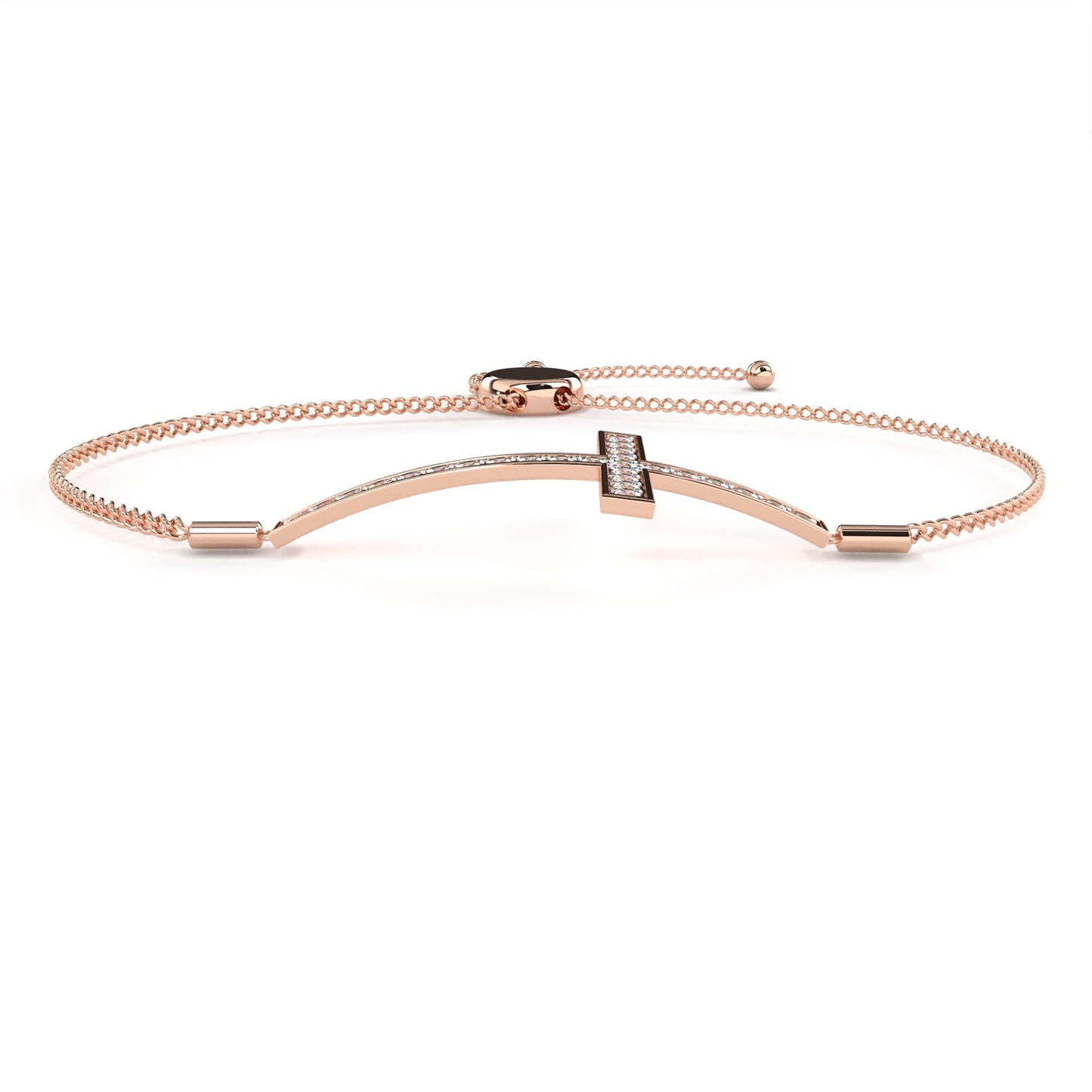 adjustable crystal cross bracelet – elegant faith-inspired jewelry