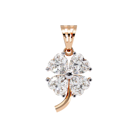 Exquisite Heart-Shaped Diamond Pendant| Timeless Elegance