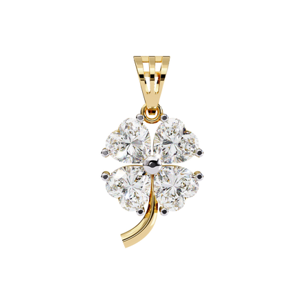 Exquisite Heart-Shaped Diamond Pendant| Timeless Elegance