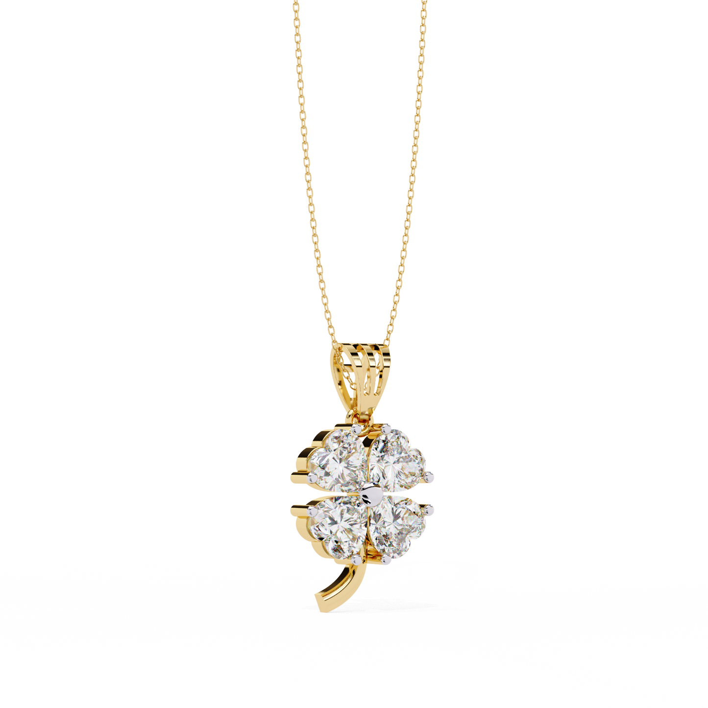exquisite heart-shaped diamond pendant| timeless elegance